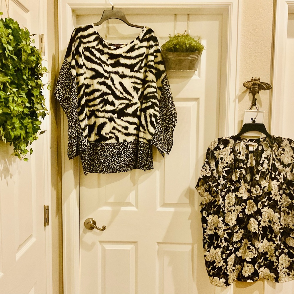 2-pc XXL Dress Blouses